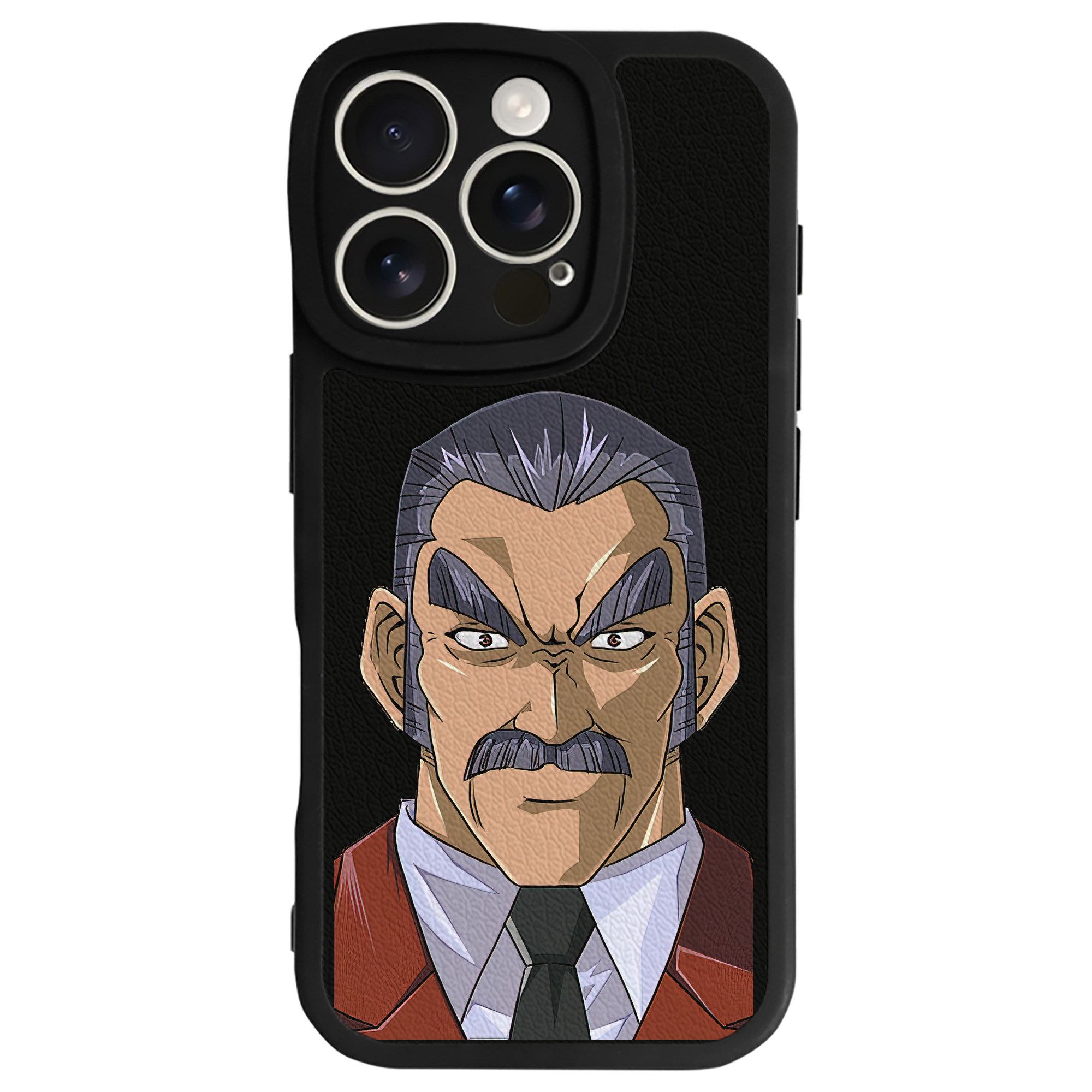 遊☆戯☆王 Yu-Gi-Oh! 【iPhone 16シリーズ対応】シリコンスマホケース（レザー調） 材質：シリコン